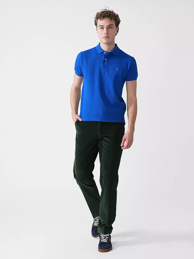 POLO RALPH LAUREN | Poloshirt Custom Fit | Blau