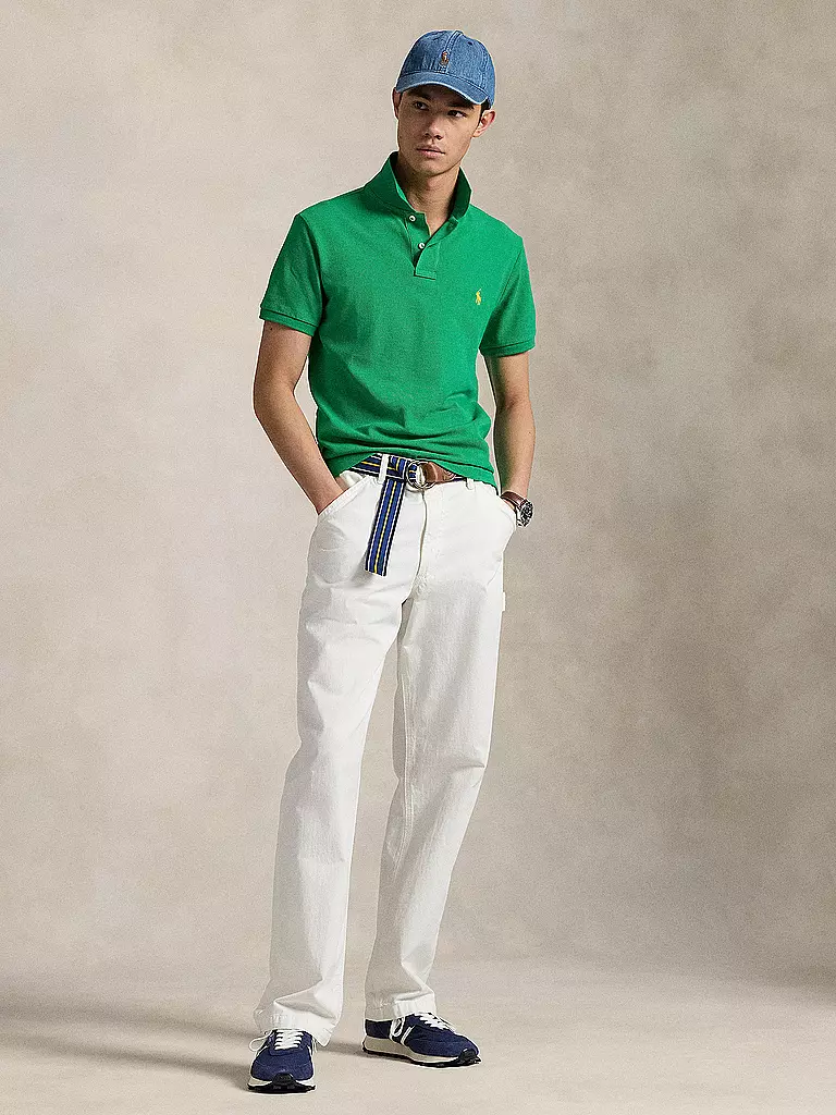 POLO RALPH LAUREN | Poloshirt Custom Fit | Grün