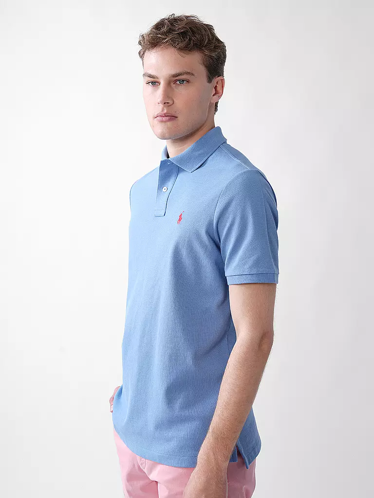 POLO RALPH LAUREN | Poloshirt Custom Fit | Hellblau