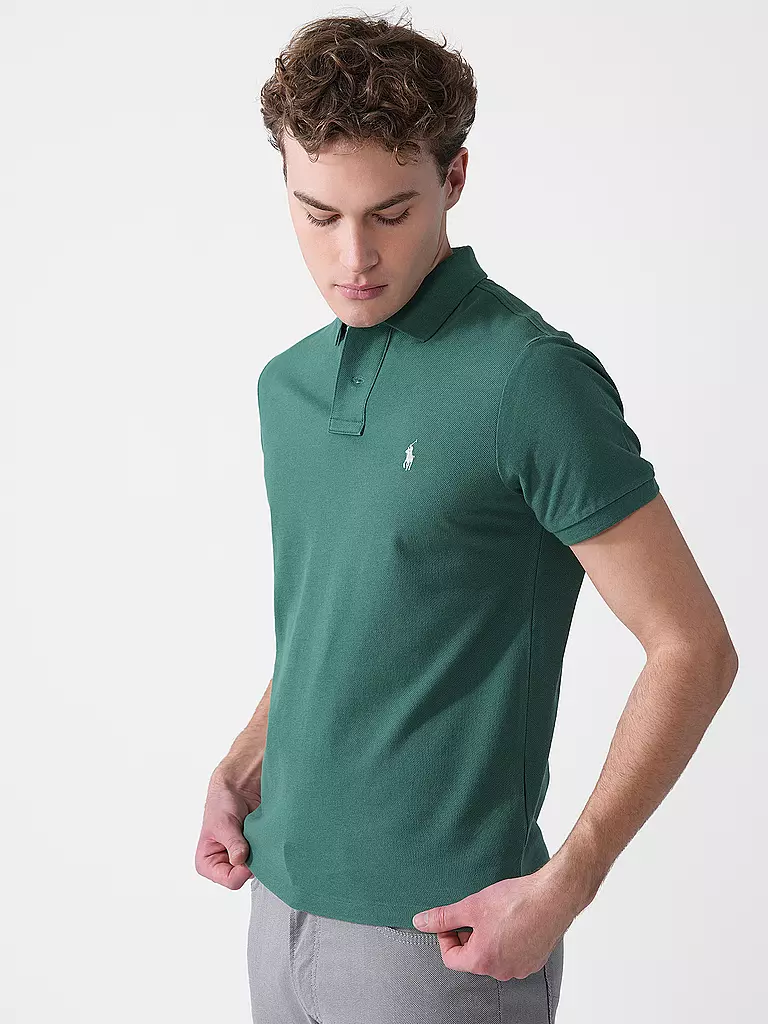 POLO RALPH LAUREN | Poloshirt Custom Fit | Dunkelgrün