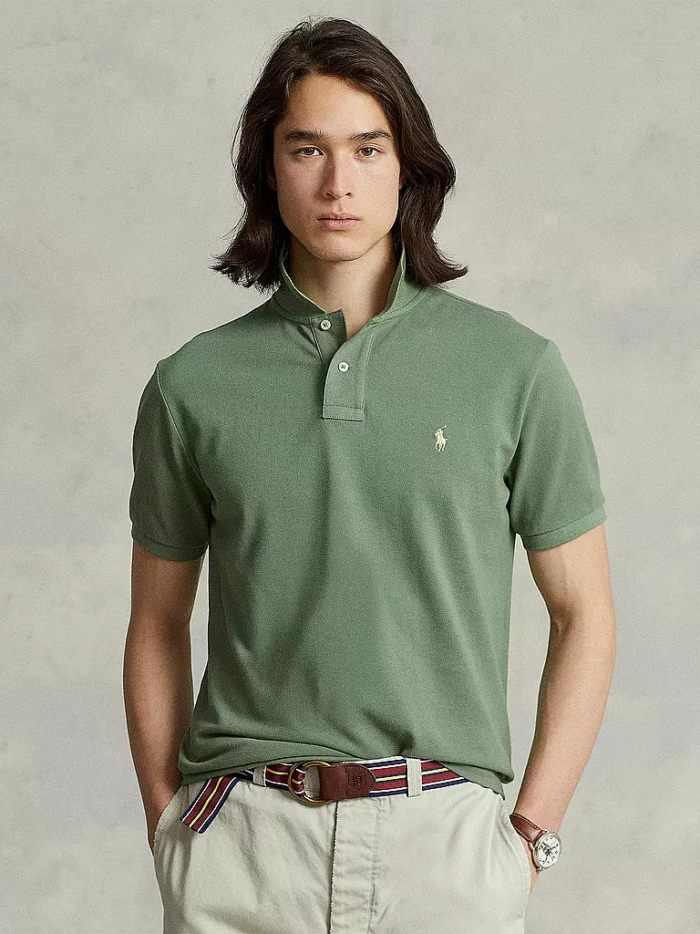 POLO RALPH LAUREN | Poloshirt Custom Fit | grün