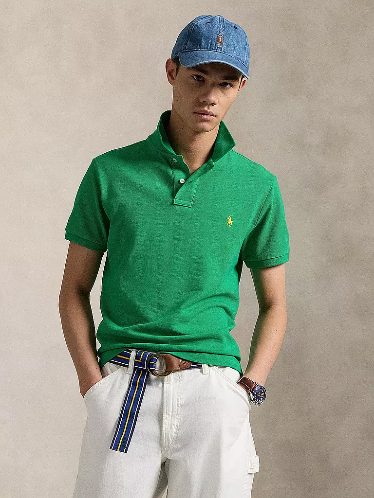 POLO RALPH LAUREN | Poloshirt Custom Fit | Grün