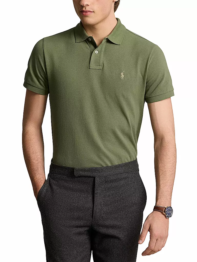 POLO RALPH LAUREN | Poloshirt Custom Fit | Olive