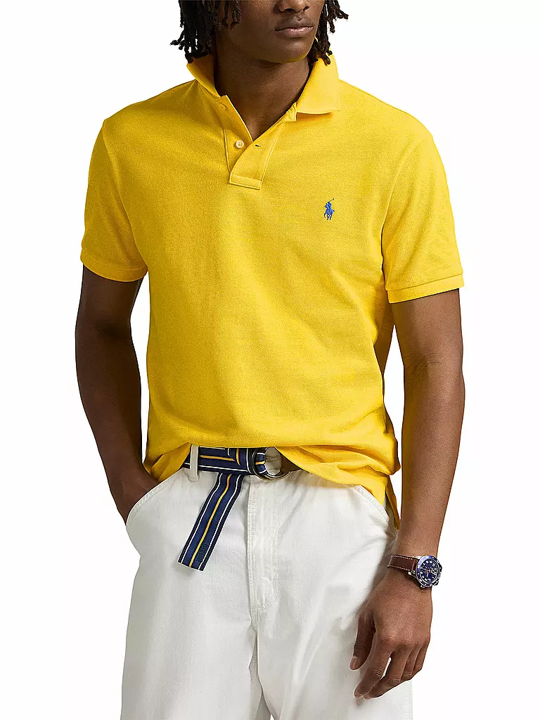 POLO RALPH LAUREN | Poloshirt Custom Fit | Gelb