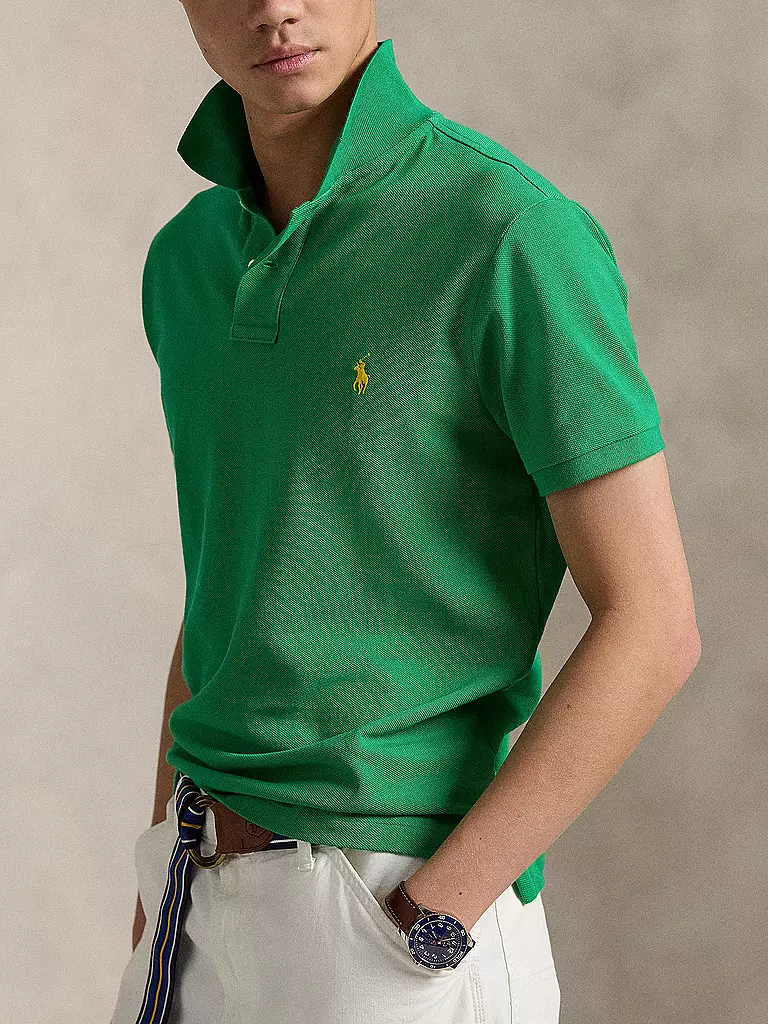 POLO RALPH LAUREN | Poloshirt Custom Fit | Grün