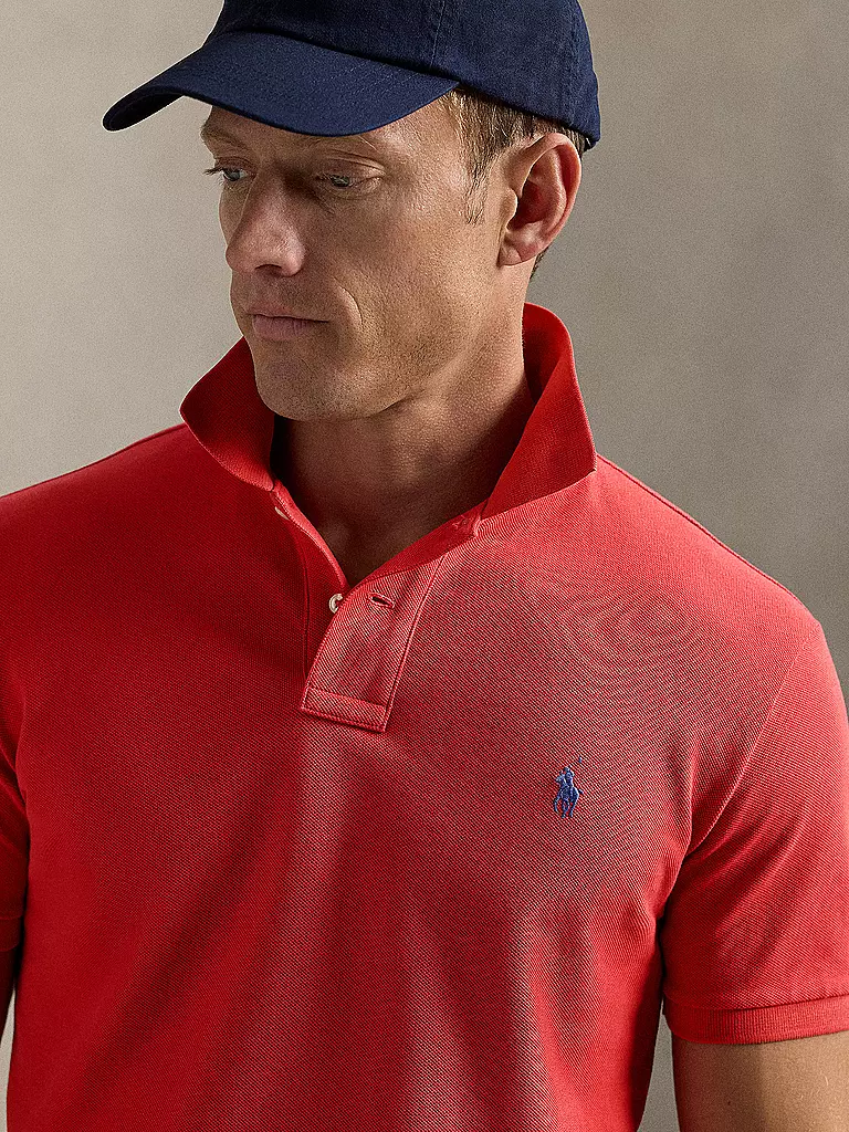 POLO RALPH LAUREN | Poloshirt Custom Fit | Rot