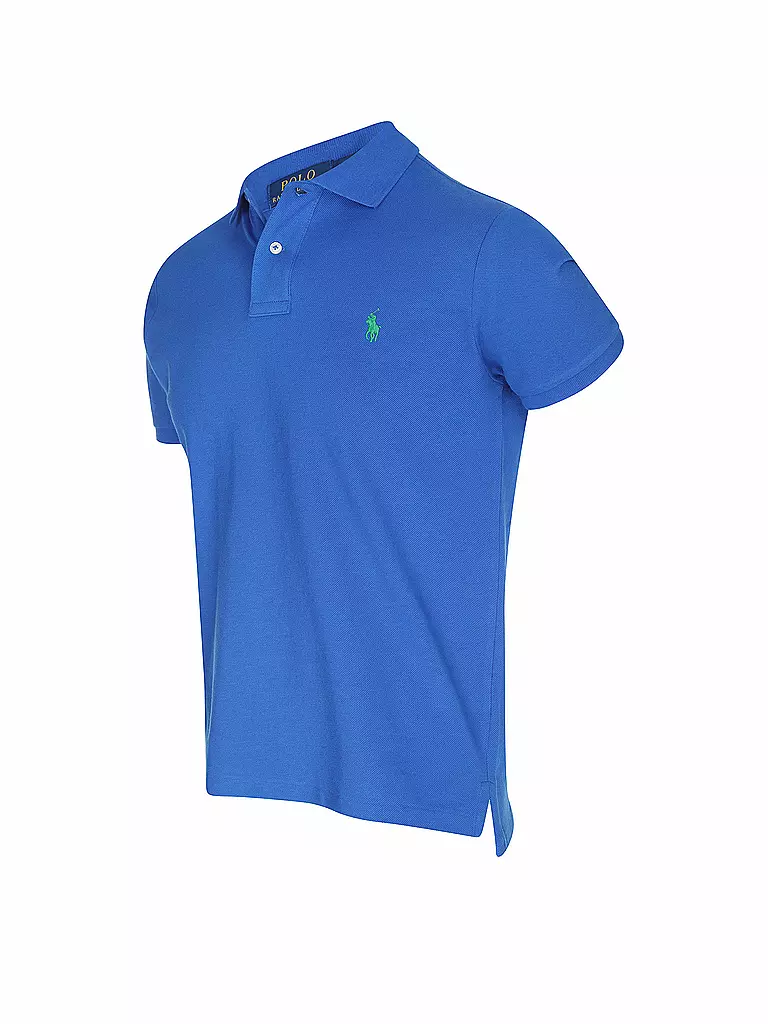 POLO RALPH LAUREN | Poloshirt Custom Fit | Blau