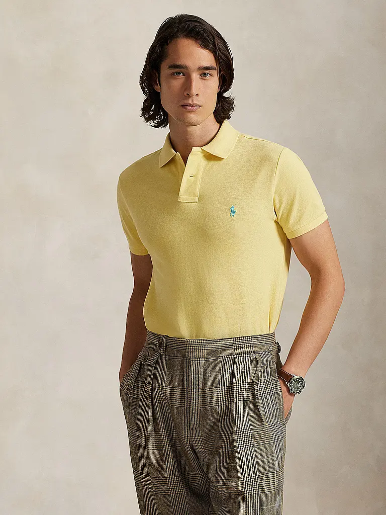 POLO RALPH LAUREN | Poloshirt Custom Slim Fit  | Gelb