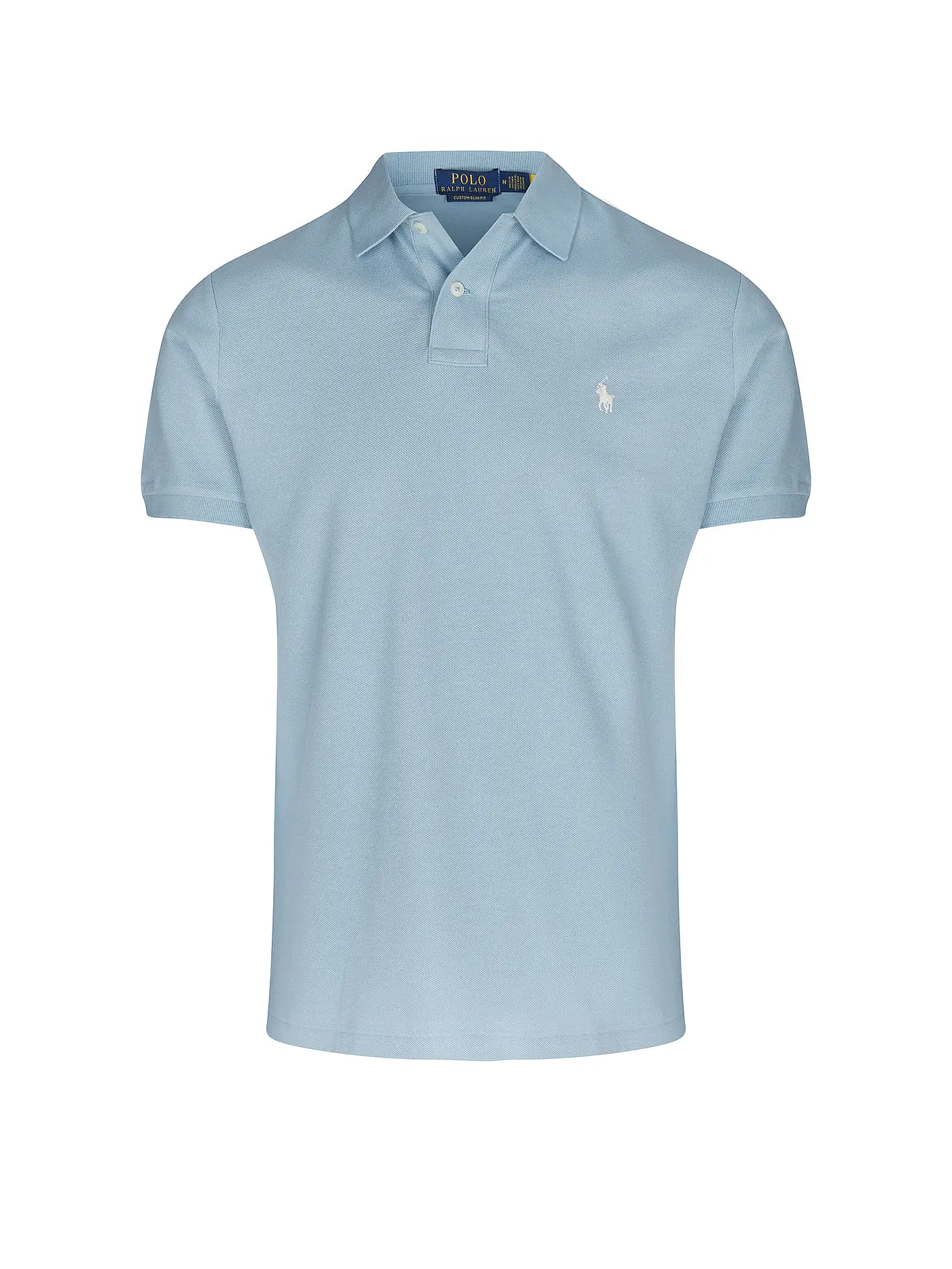 POLO RALPH LAUREN | Poloshirt Custom Slim Fit | hellblau