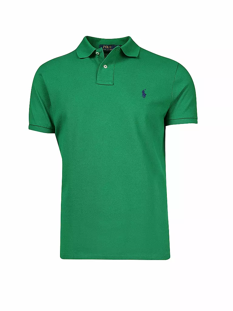 POLO RALPH LAUREN | Poloshirt Custom Slim Fit | grün