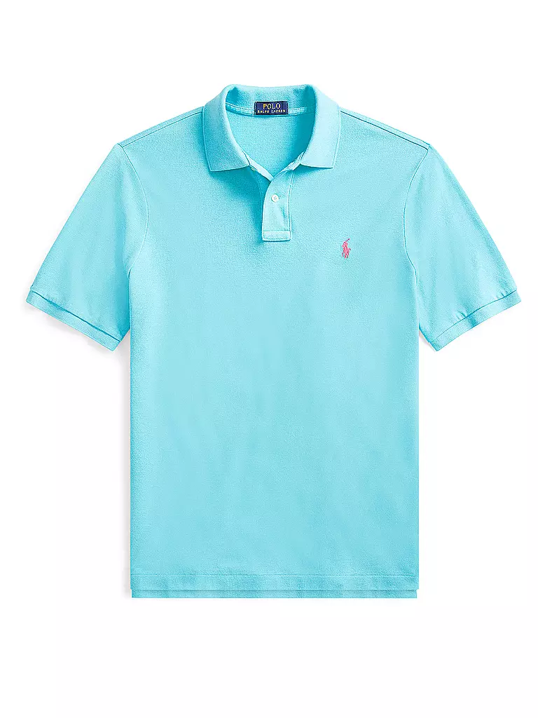 POLO RALPH LAUREN | Poloshirt Custom Slim Fit | türkis