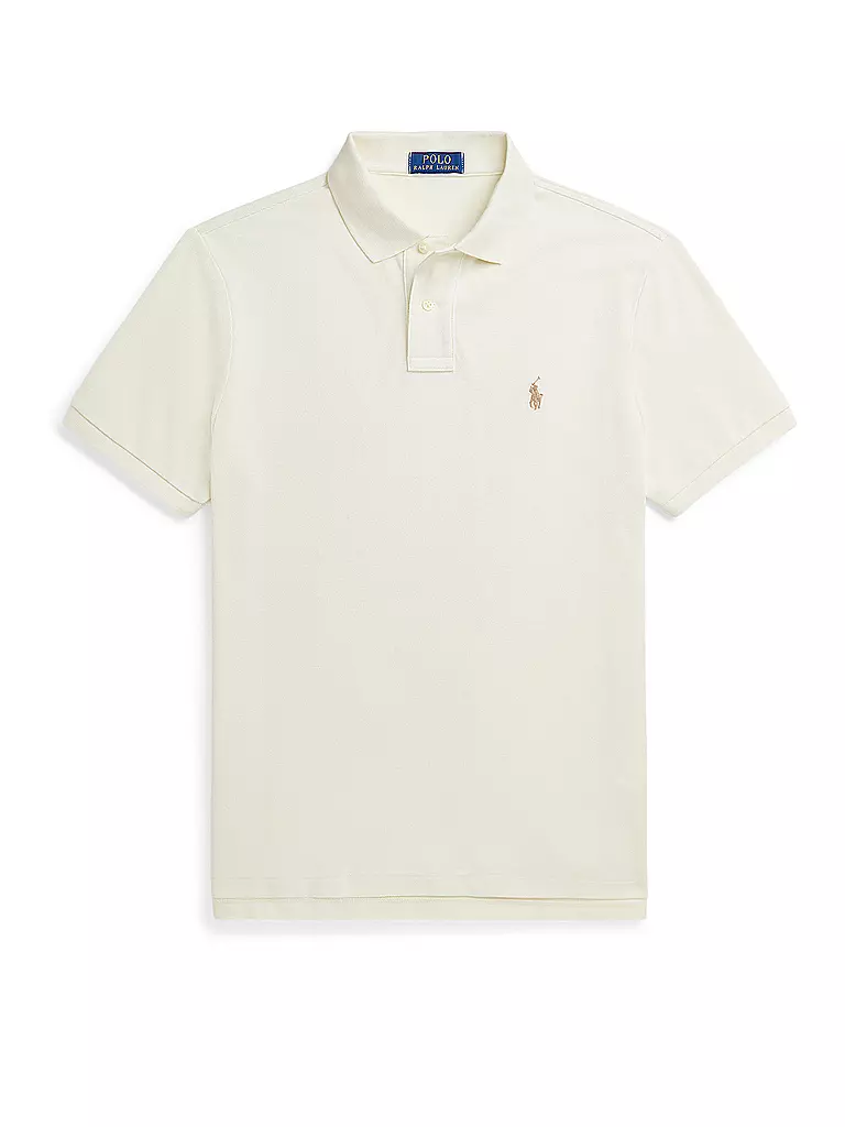 POLO RALPH LAUREN | Poloshirt Custom Slim Fit | Creme