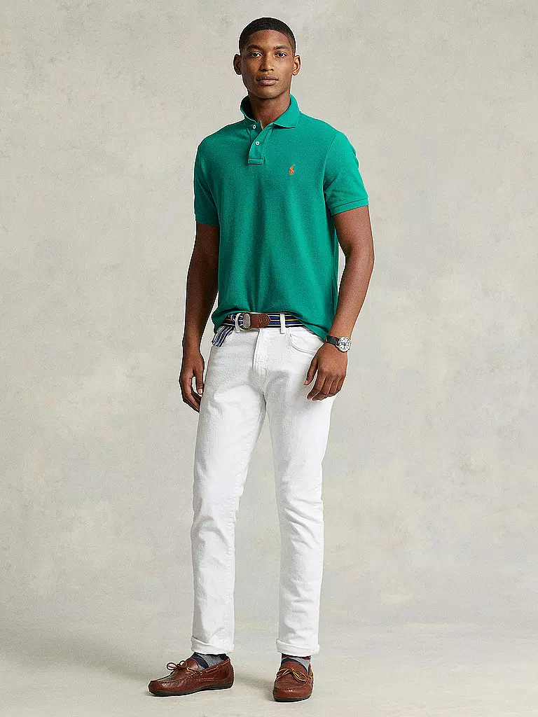 POLO RALPH LAUREN | Poloshirt Custom Slim Fit | grün