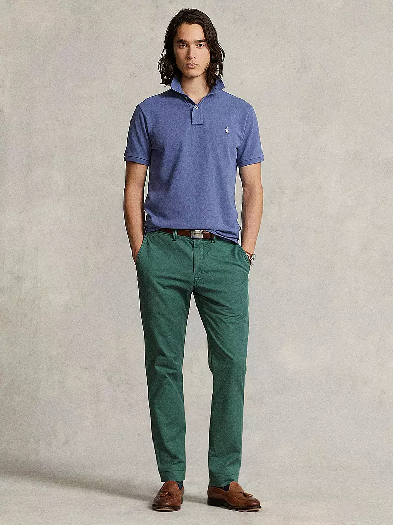 POLO RALPH LAUREN | Poloshirt Custom Slim Fit | blau