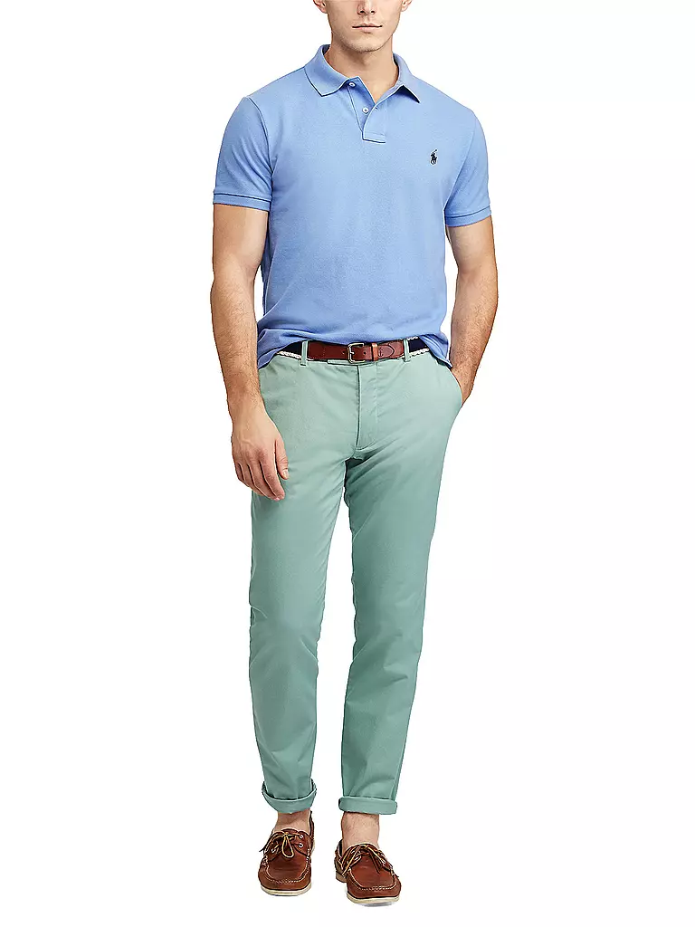 POLO RALPH LAUREN | Poloshirt Custom Slim Fit | blau