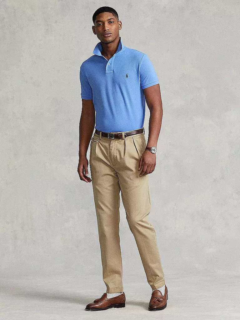 POLO RALPH LAUREN | Poloshirt Custom Slim Fit | blau