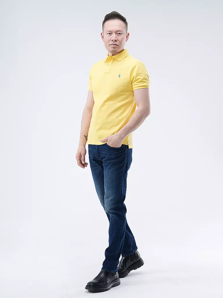 POLO RALPH LAUREN | Poloshirt Custom Slim Fit | gelb