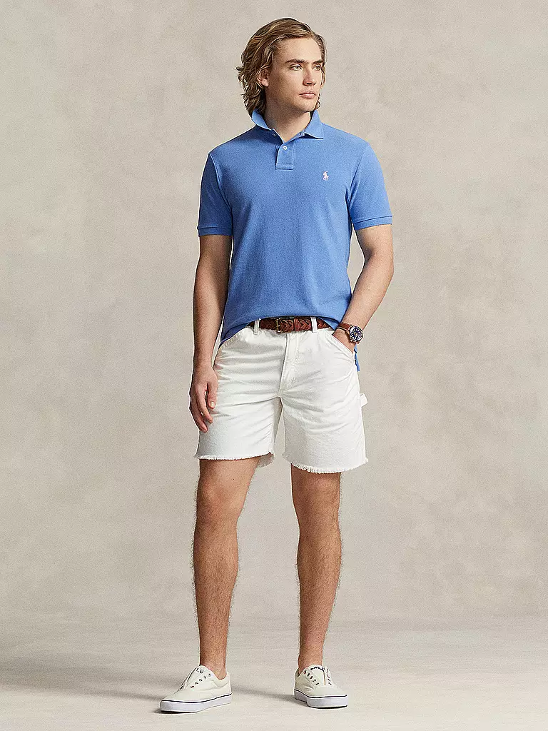 POLO RALPH LAUREN | Poloshirt Custom Slim Fit | blau