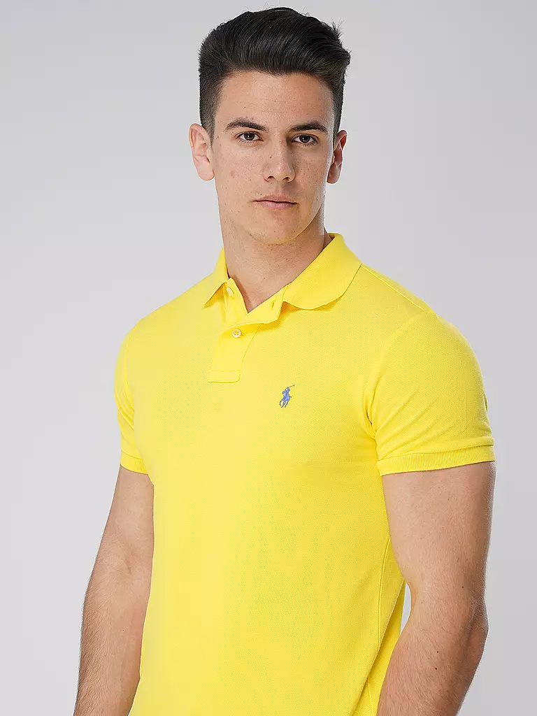 POLO RALPH LAUREN | Poloshirt Custom Slim Fit | gelb