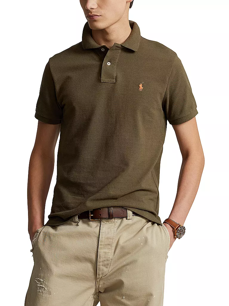 POLO RALPH LAUREN | Poloshirt Custom Slim Fit | grün