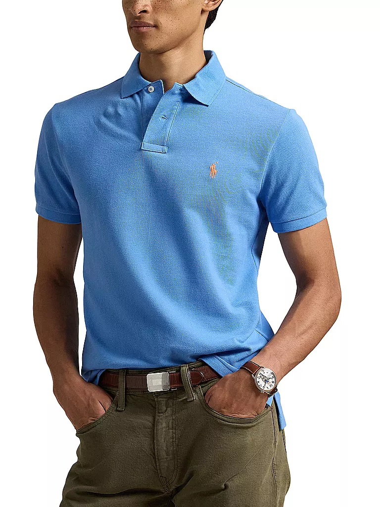 POLO RALPH LAUREN | Poloshirt Custom Slim Fit | türkis
