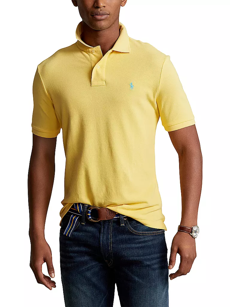 POLO RALPH LAUREN | Poloshirt Custom Slim Fit | gelb