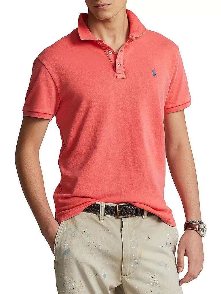 POLO RALPH LAUREN | Poloshirt Custom Slim Fit | rot