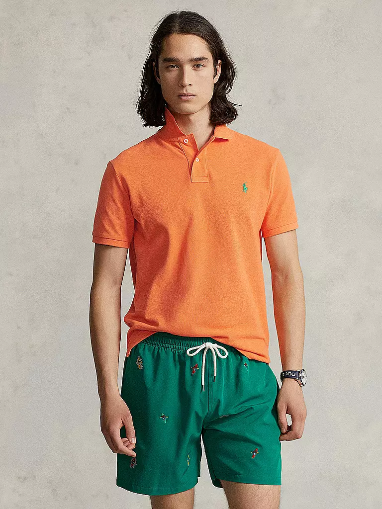 POLO RALPH LAUREN | Poloshirt Custom Slim Fit | orange