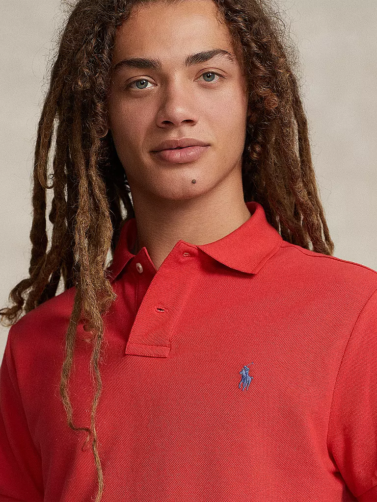 POLO RALPH LAUREN | Poloshirt Custom Slim Fit | rot