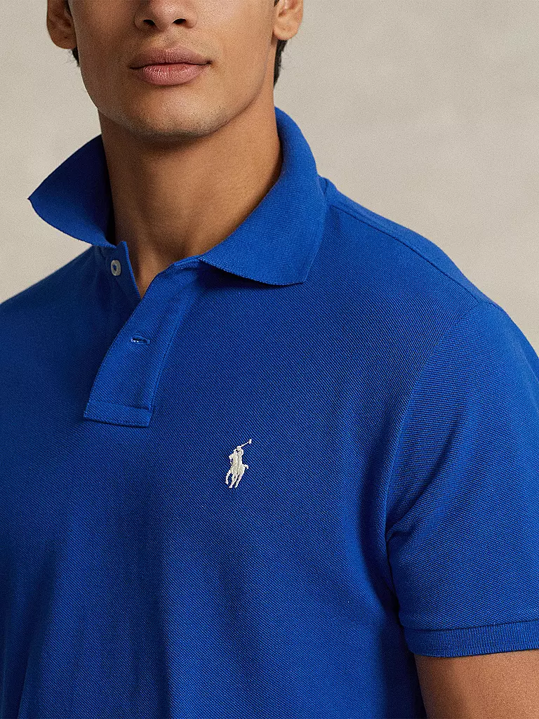 POLO RALPH LAUREN | Poloshirt Custom Slim Fit | blau