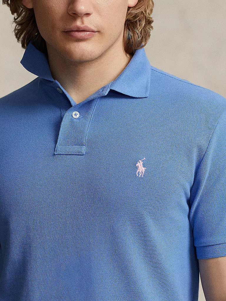 POLO RALPH LAUREN | Poloshirt Custom Slim Fit | blau