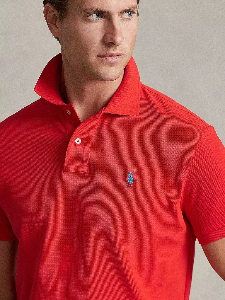 POLO RALPH LAUREN | Poloshirt Custom Slim Fit | koralle