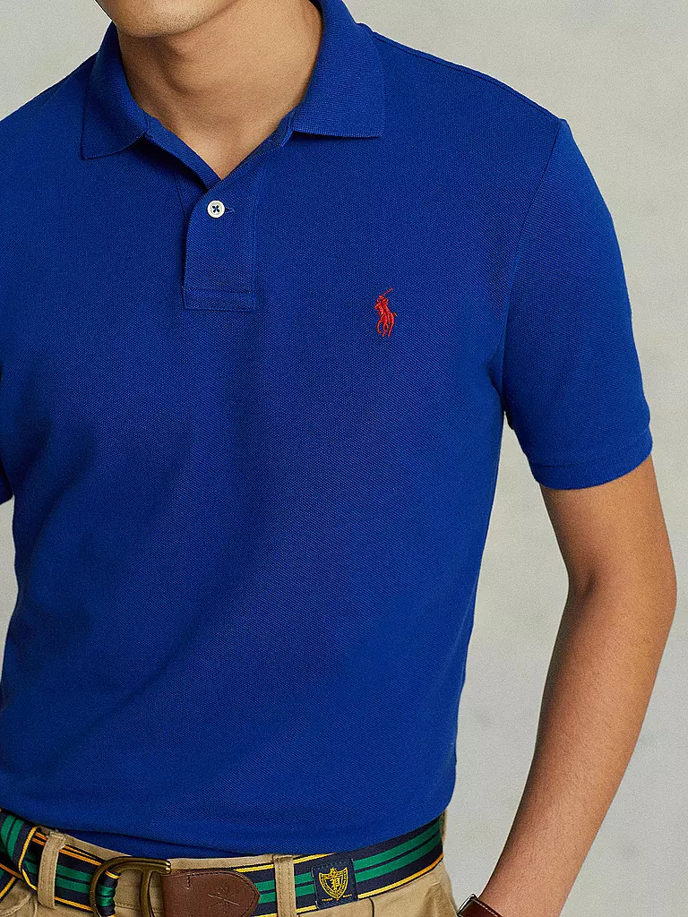 POLO RALPH LAUREN | Poloshirt Custom Slim Fit | hellblau