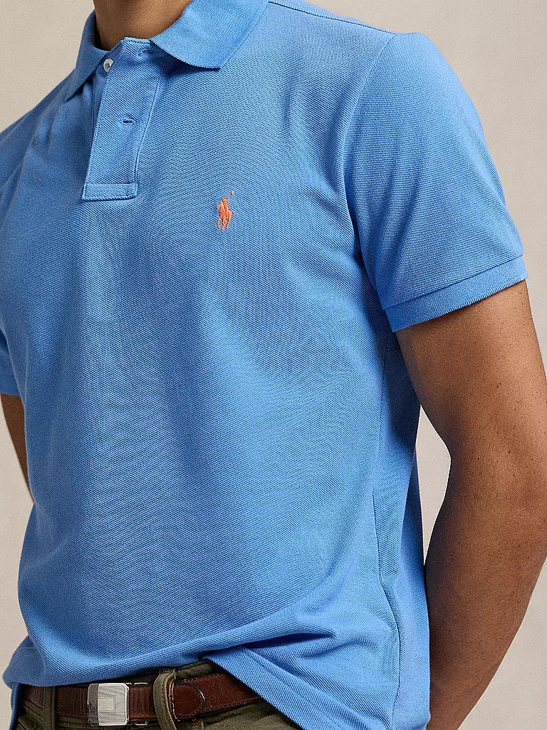 POLO RALPH LAUREN | Poloshirt Custom Slim Fit | türkis