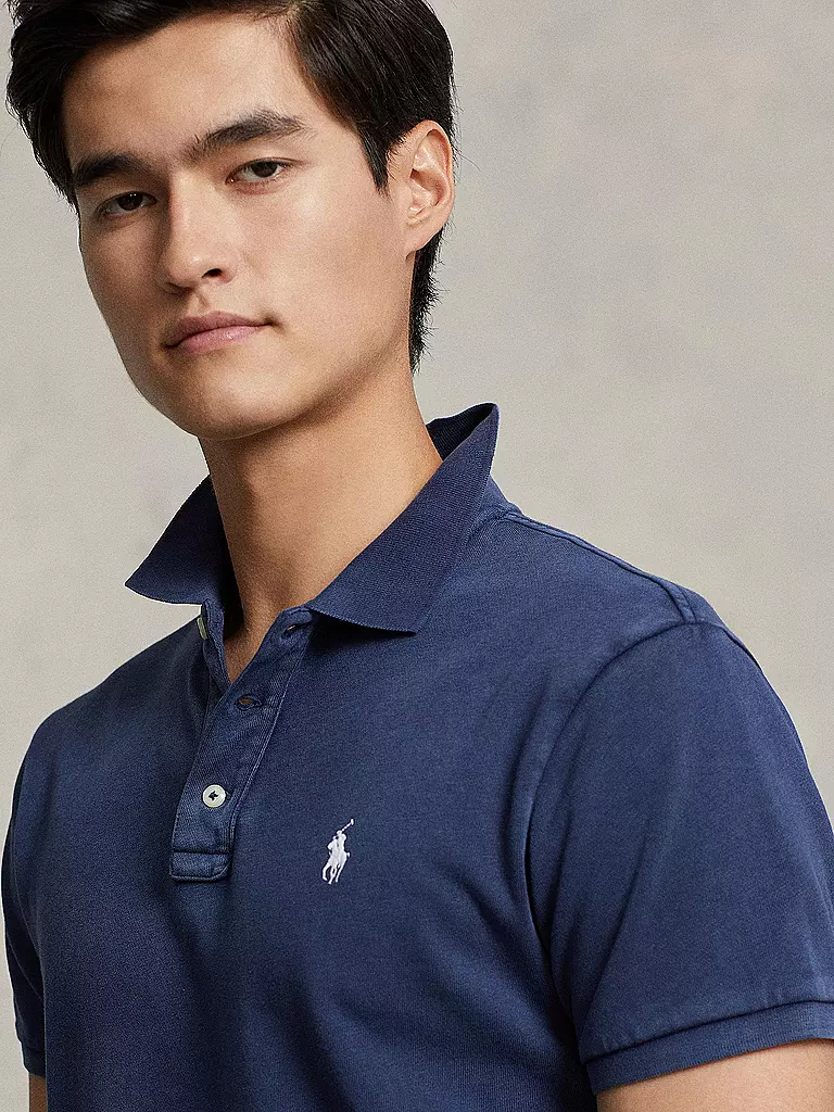 POLO RALPH LAUREN | Poloshirt Custom Slim Fit | blau