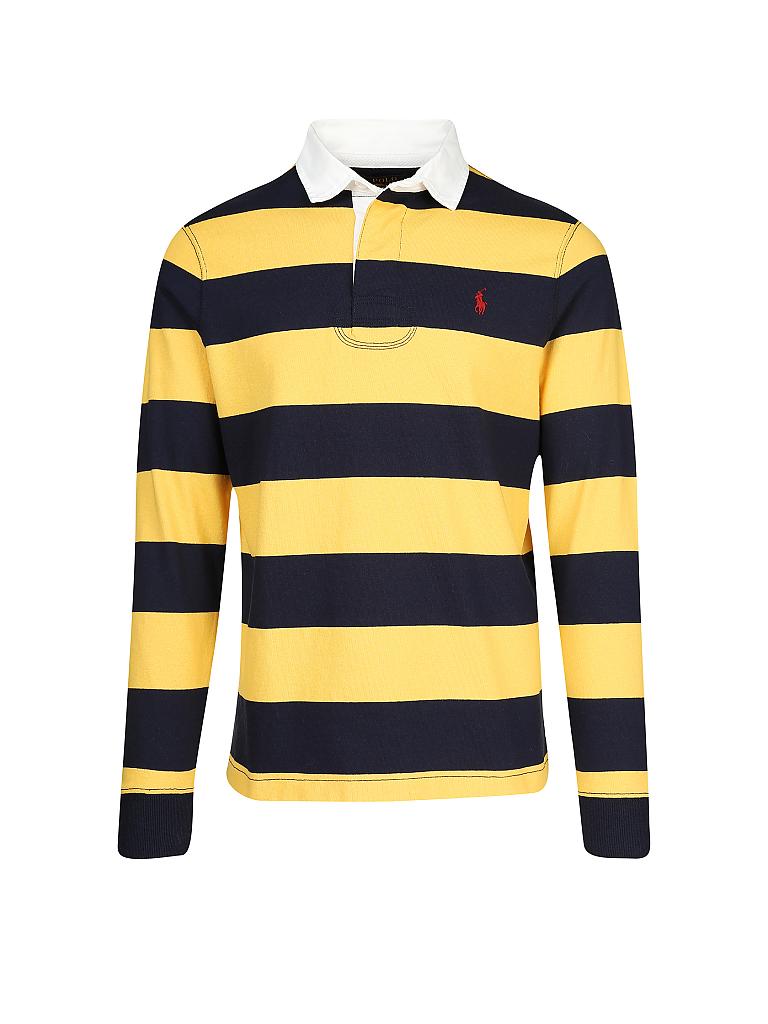 POLO RALPH LAUREN | Poloshirt Custom-Slim-Fit "Rugby" | gelb