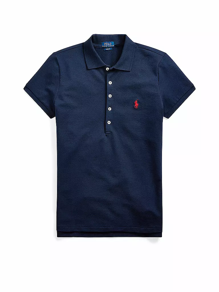 POLO RALPH LAUREN | Poloshirt Slim Fit JULIE | blau