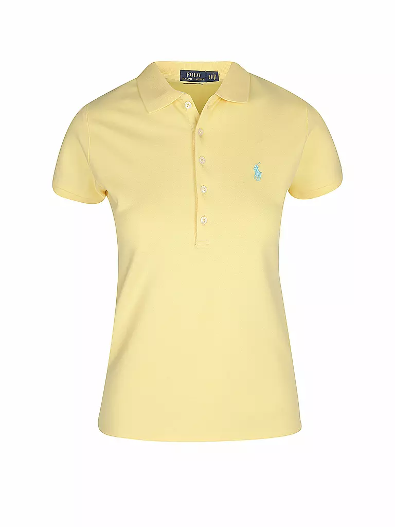 POLO RALPH LAUREN | Poloshirt Slim Fit JULIE | gelb