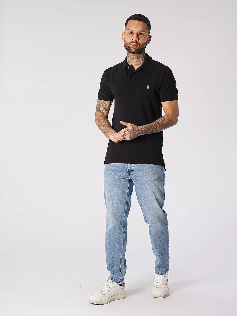 POLO RALPH LAUREN | Poloshirt Slim Fit | schwarz