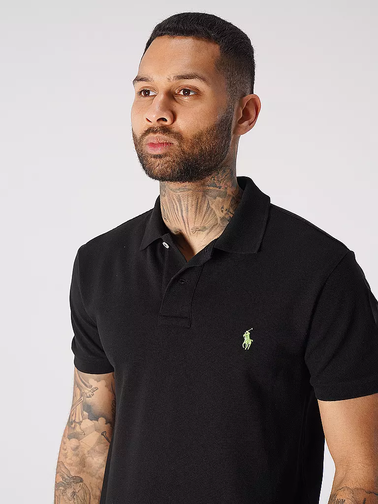 POLO RALPH LAUREN | Poloshirt Slim Fit | schwarz