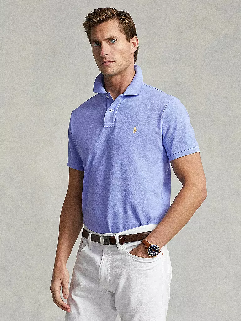 POLO RALPH LAUREN | Poloshirt Slim Fit | hellblau