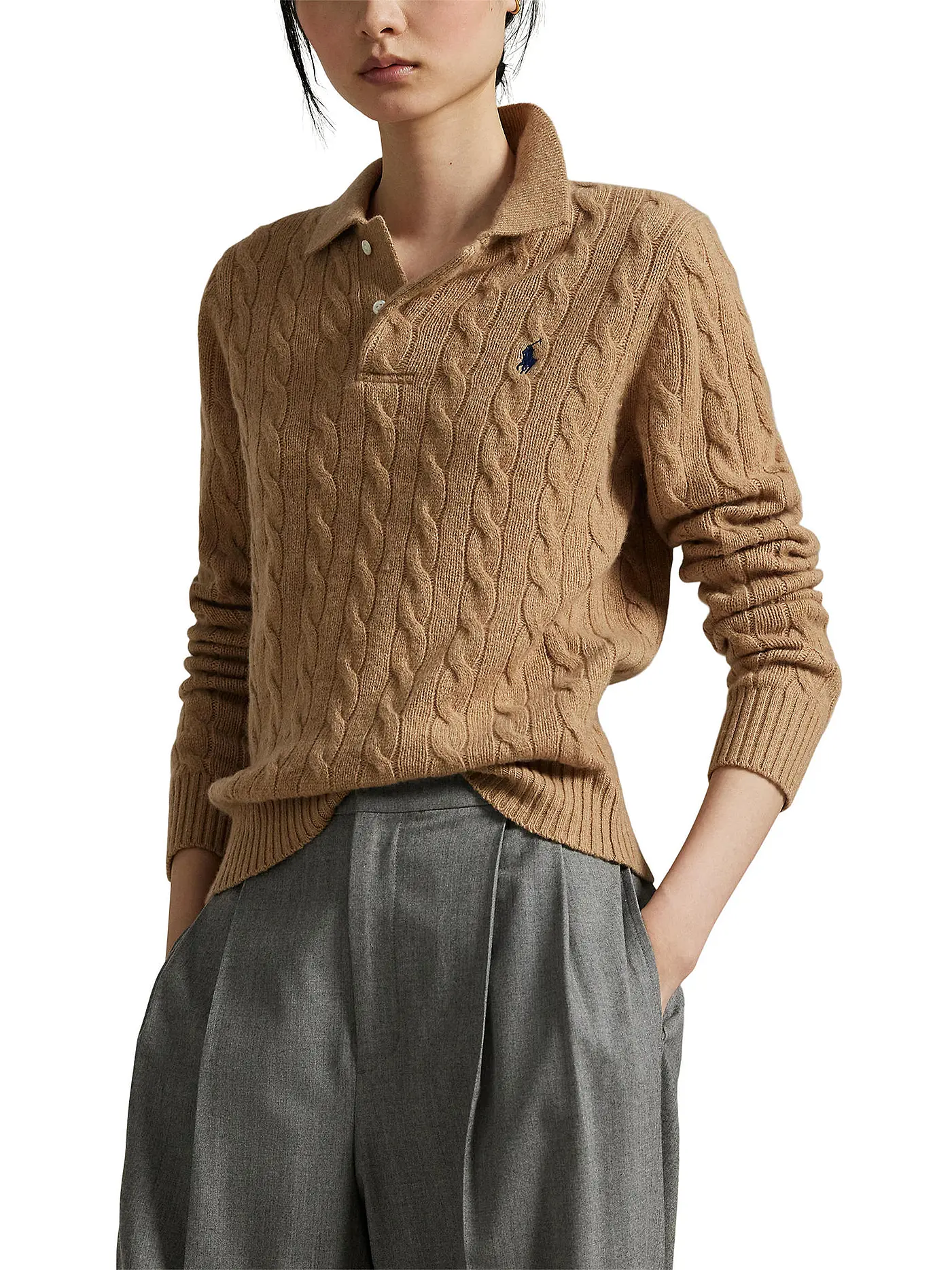 POLO RALPH LAUREN | Pullover  | camel