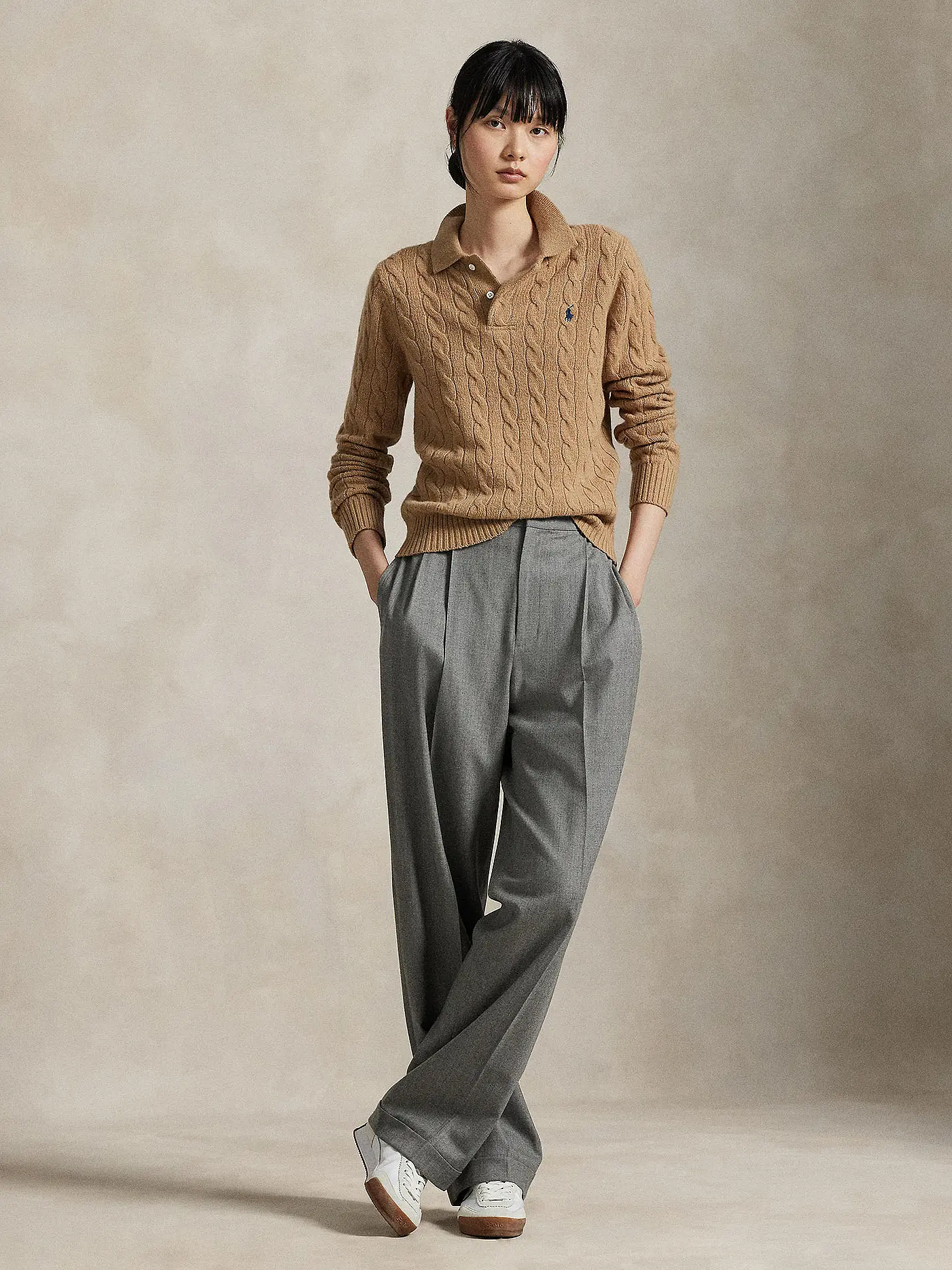 POLO RALPH LAUREN | Pullover  | camel