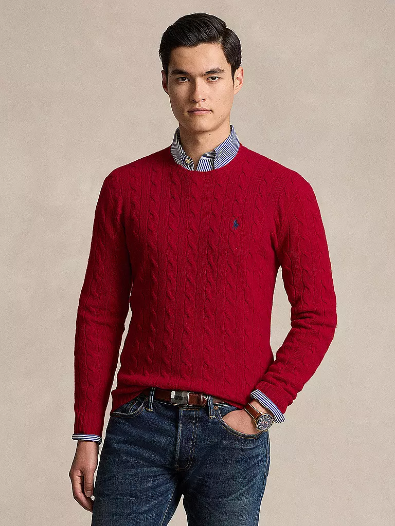 POLO RALPH LAUREN | Pullover  | rot