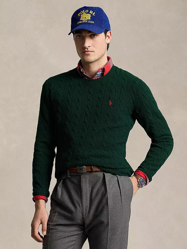 POLO RALPH LAUREN | Pullover  | dunkelgrün
