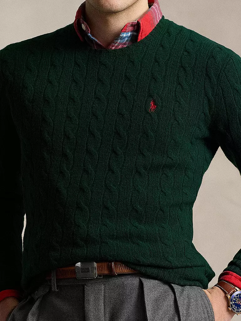 POLO RALPH LAUREN | Pullover  | dunkelgrün