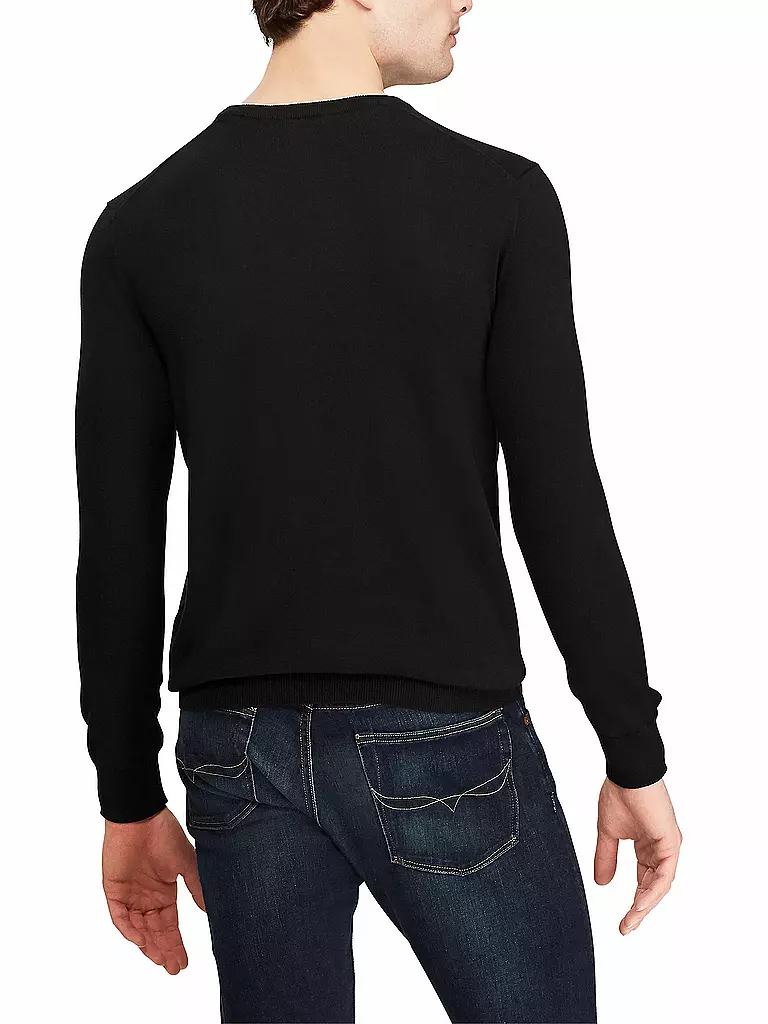 POLO RALPH LAUREN | Pullover Slim Fit  | schwarz