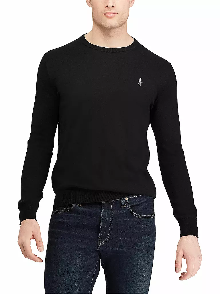 POLO RALPH LAUREN | Pullover Slim Fit  | schwarz