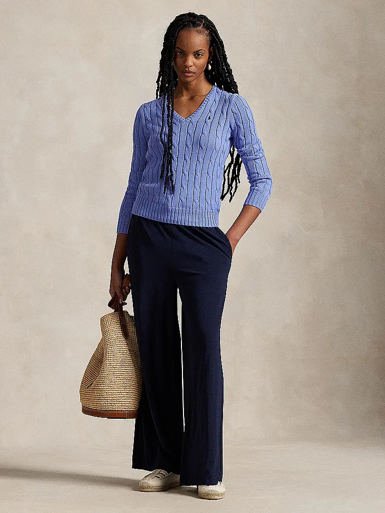 POLO RALPH LAUREN | Pullover Slim Fit KIMBERLY | Hellblau