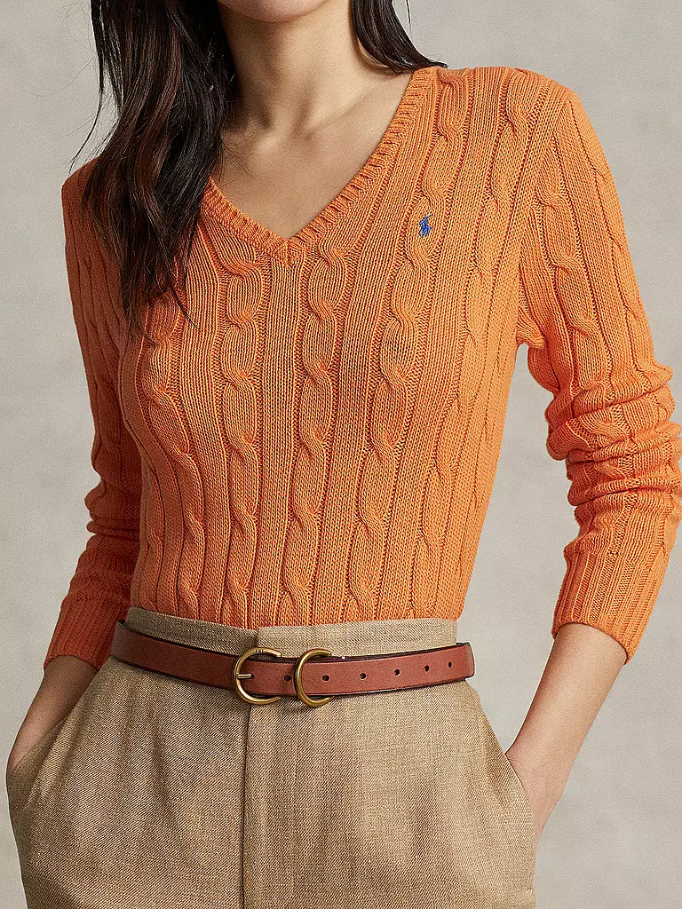 POLO RALPH LAUREN | Pullover Slim Fit KIMBERLY | olive